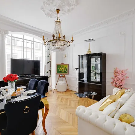 Luxury 2bdr 6p - Arc De Triomphe דירה