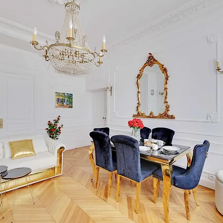 Luxury 2bdr 6p - Arc De Triomphe 公寓