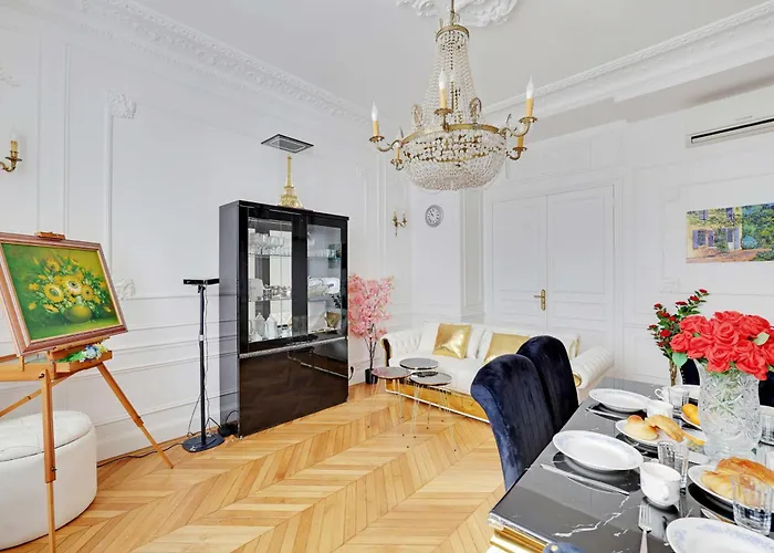 Luxury 2bdr 6p - Arc De Triomphe 公寓 *