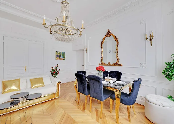 Luxury 2bdr 6p - Arc De Triomphe 公寓