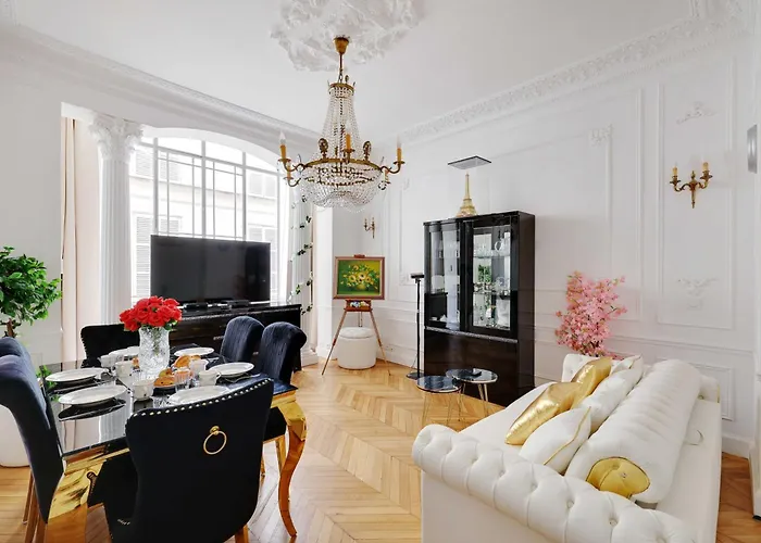 Luxury 2bdr 6p - Arc De Triomphe 公寓